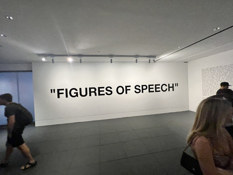 Virgil Abloh's Figures of Speech Merch: Brooklyn Museum Exhibit