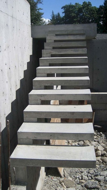Concrete Stair Design Outside - Bgsraw Magazine