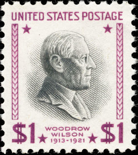 1938 $1 Woodrow Wilson, 28th President