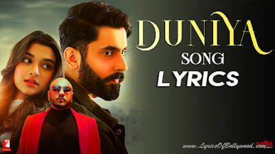 Duniya Song Lyrics | B Praak | Jaani | Sunny Singh, Saiee Manjrekar