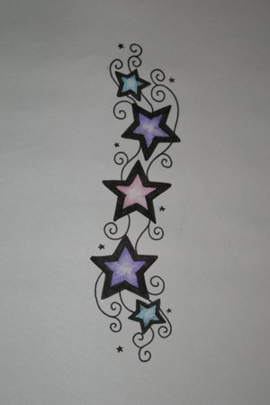 Shooting Star Tattoo Designs - Change the Quality of the Artwork You See