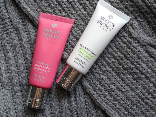 Molton Brown Pink Pepperpod, Coco & Sandalwood Replenishing Hand Creams