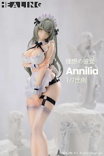 Figure 1/7 Annilia: Ideal Girlfriend Housemaid - Nekohachi Illustration, Healing