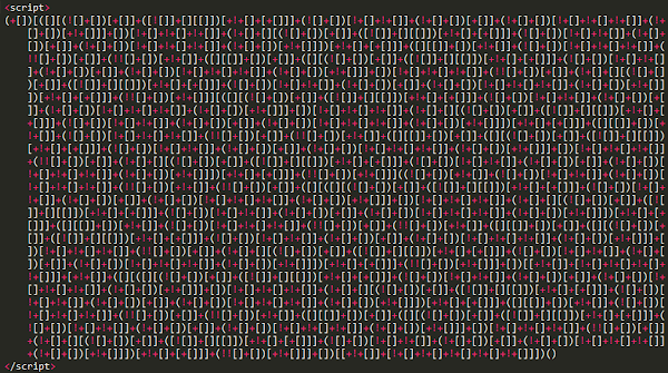 JavaScript Non Alpha Numeric Goodness