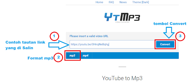 Cara Download Lagu dari YTMP3