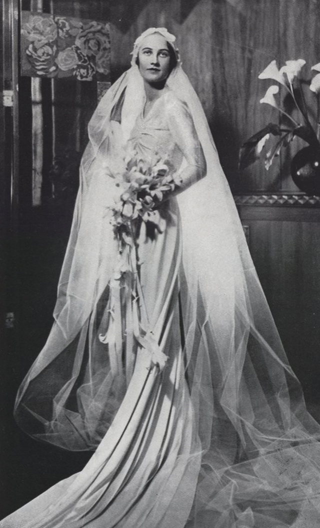 1930 wedding dress