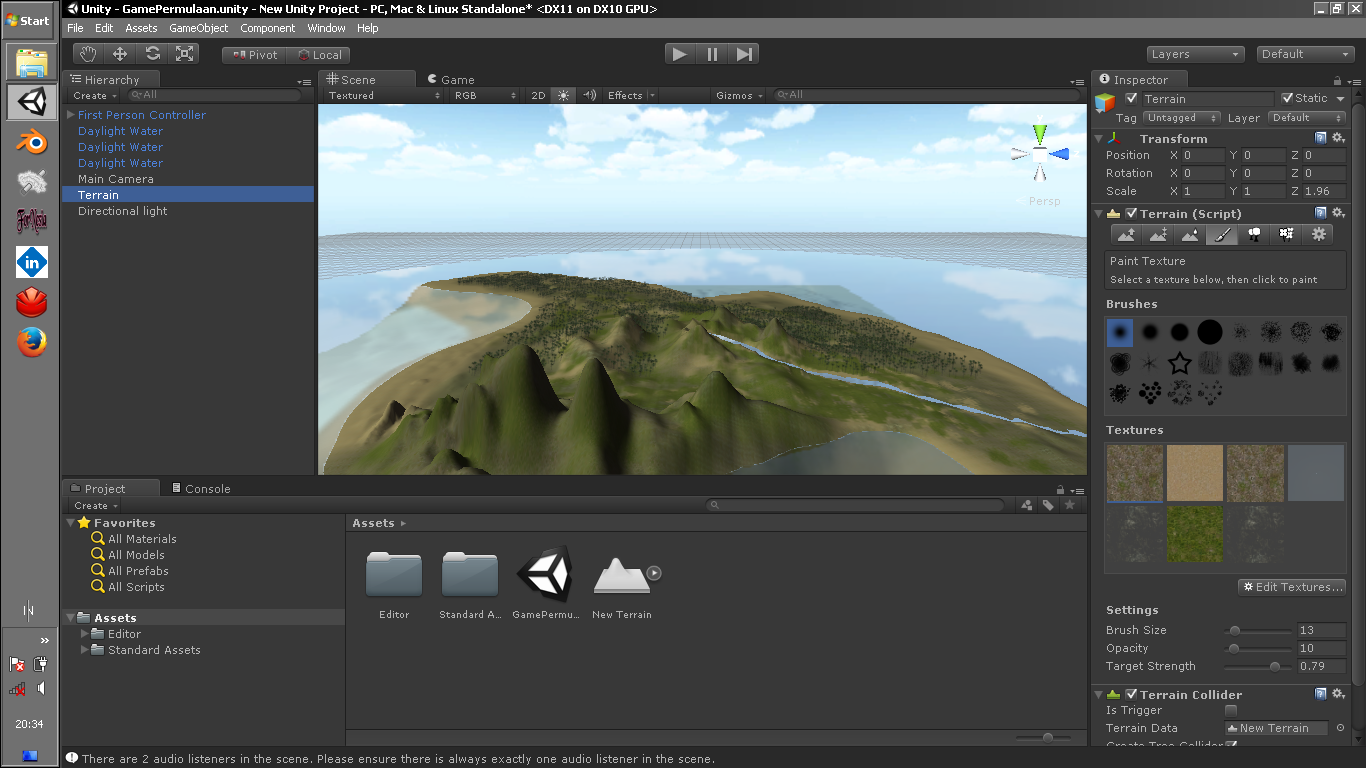 Contoh Game dari Unity3D  Belajar Unity3D