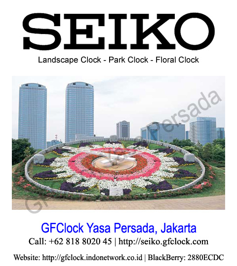 SEIKO Floral Clock