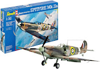 Revell 1/32 Supermarine SPITFIRE Mk.IIa (03986) Color Guide & Paint Conversion Chart