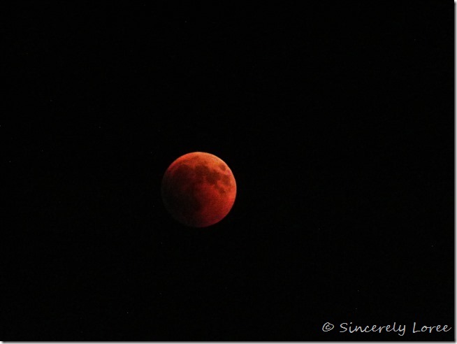 Eclipse of the blood moon 072018