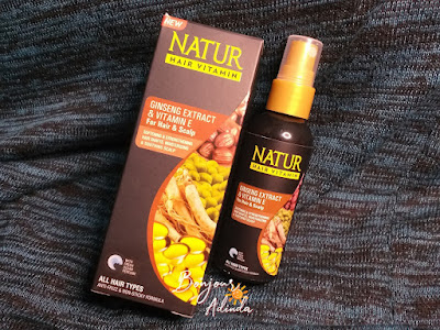 review natur hair vitamin ginseng