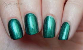 kiko nail lacquer 535 metallic british green nah