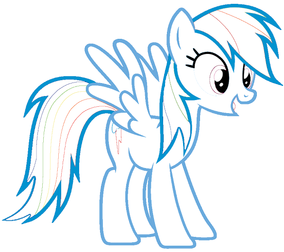 My Little Pony Rainbow Dash Coloring Pages - Coloring Pages Of Rainbow Dash | Cartoon coloring pages ... - Rainbow dash coloring pages, a collection from my little pony, are a fun way to enjoy your favorite character.