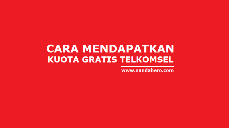 kuota gratis telkomsel 2018