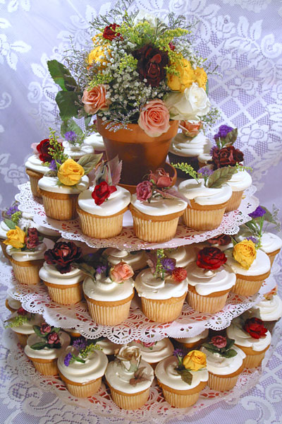 Cupcake Wedding cakes