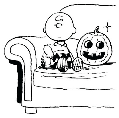Charlie Brown Halloween Coloring Pages 16