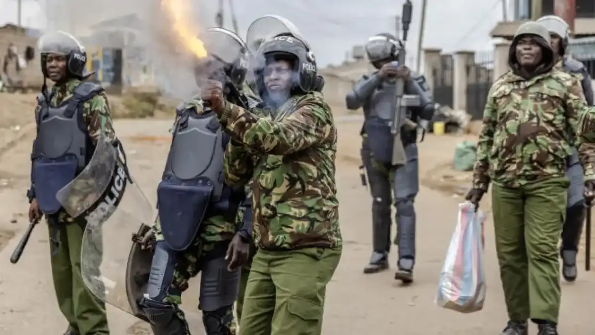 Policía de Kenia en Haití