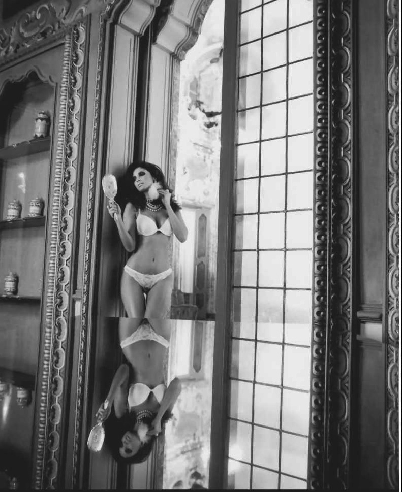 Behind the Scenes Lingerie Shoot with Model Camila Morais in Milan