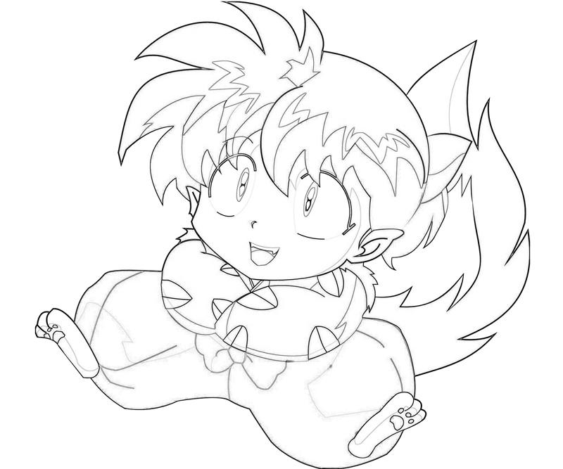 inuyasha-shippo-smile-coloring-pages