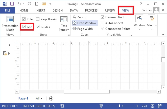 Cara membuat segitiga di Microsoft Visio 2013