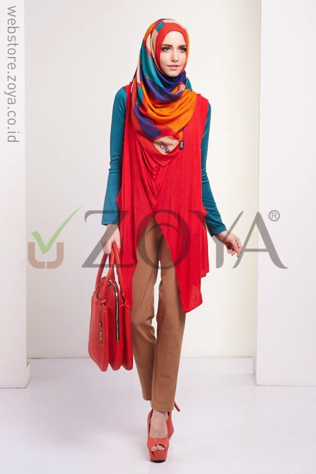 18 Contoh  Model Baju  Muslim  ZOYA  Terbaru dan Terbaik 