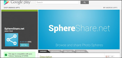 Picture Sharing App - SphereShare