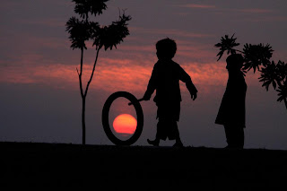 Sunset In Pakistan