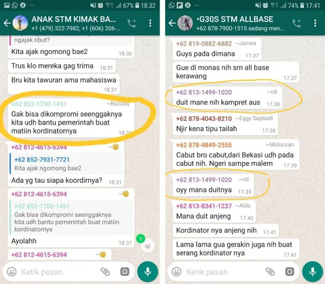 Netizen Bongkar Grup WA Diduga Anggota Polisi Sudutkan Anak STM, Ini Respons Polri