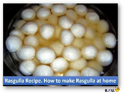 Rasgulla Recipe. How to make Rasgulla at home