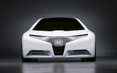 Honda FC Sport White Car Front View HD Wallpaper