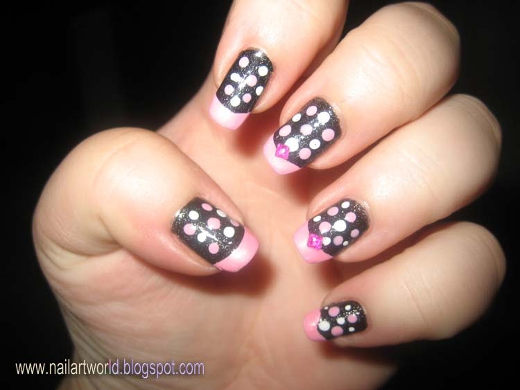 Nail Art World - gallery of nail design: Emo Nails