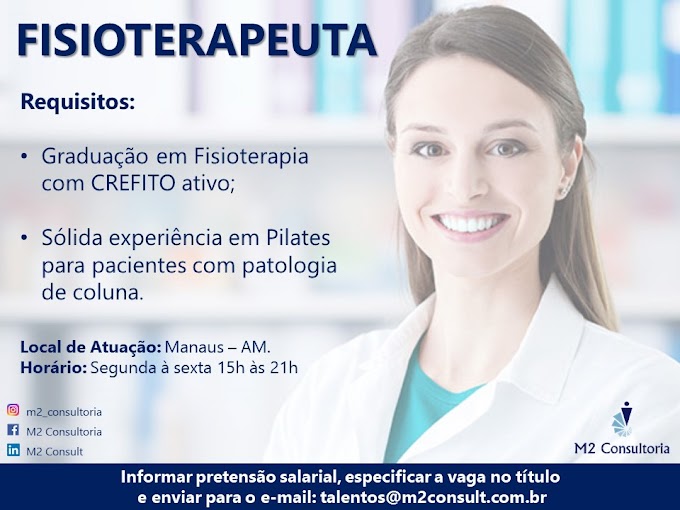 12)) FISIOTERAPEUTA/ESPECEALISTA EM MANUTENÇÃO MECÂNICA.