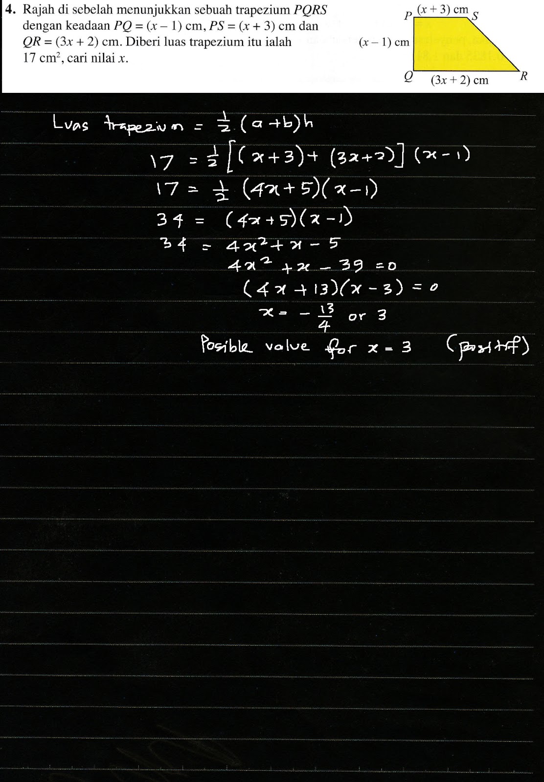 Latih Diri 2 1 Q4 Bab 2 Fungsi Kuadratik Tingkatan 4 Add Math