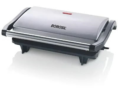 Borosil Prime BGRILLPS11 Electric Grill Sandwich Maker | Best Electric Sandwich Maker in India | Best Sandwich Maker Reviews