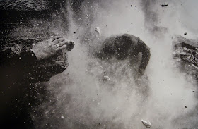 World Press Photo Contest Exhibit in Toronto, Photography, Art, Artmatters, culture, global, ontario, canada, the purple scarf, melanieps, brookfield place, allan lambert galleria, first prize, spot news stories, goran tomasevic, serbia, reuters, rebels, syrian army, tanks, shells, shrapnel, war