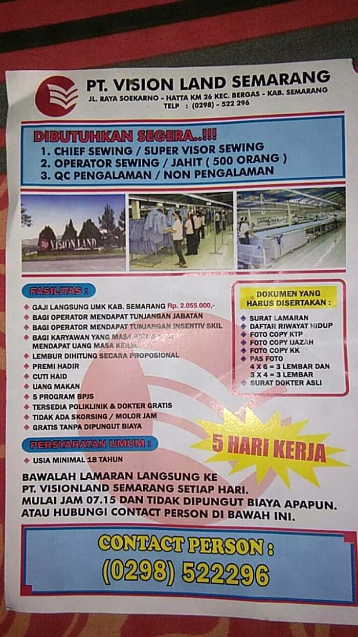 Gaji Pt Sami Semarang / Lowongan Kerja Di Pt Semarang Autocomp Manufacturing Indonesia Sami ...