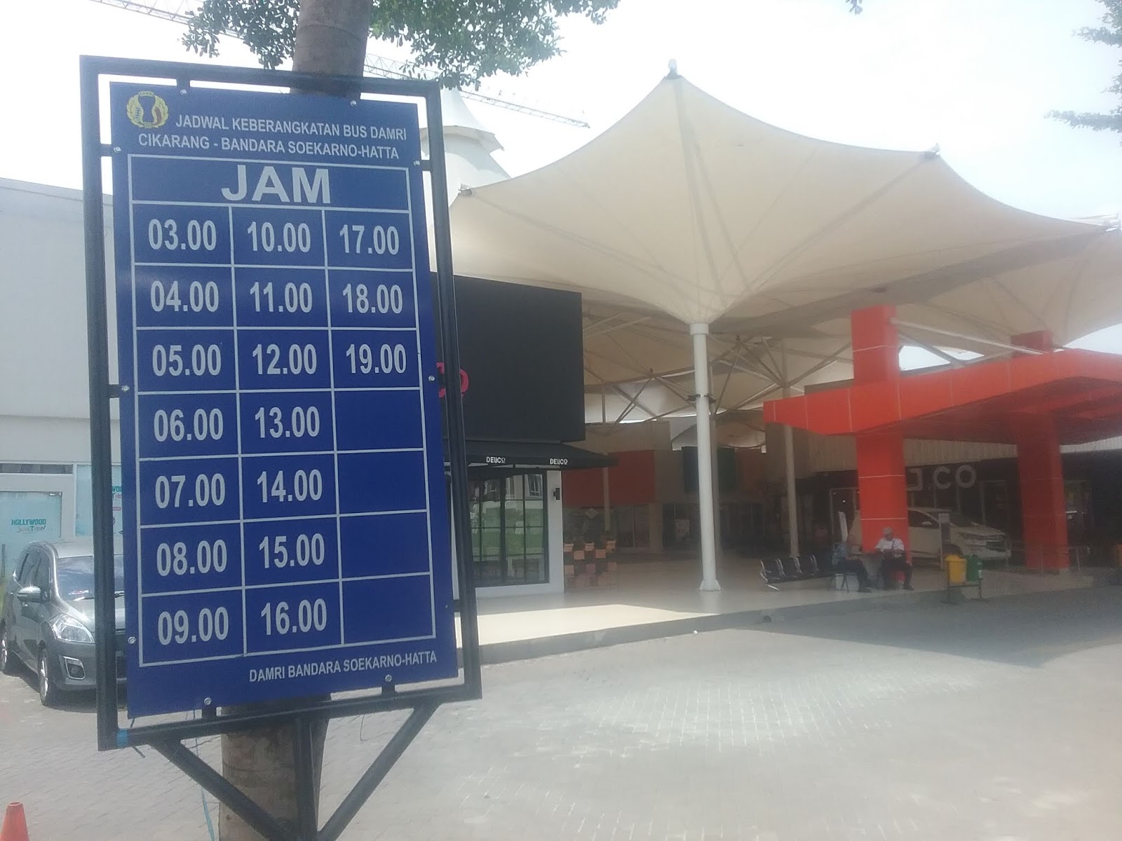 Jadwal dan Lokasi Naik Damri  dari Cikarang  ke Bandara 