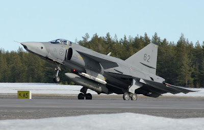 Sjt fighter Saab 37 Viggen