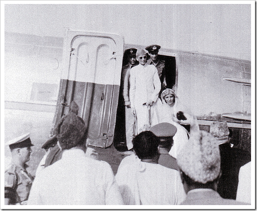 Quaid-e-Azam arrives in Pakistan