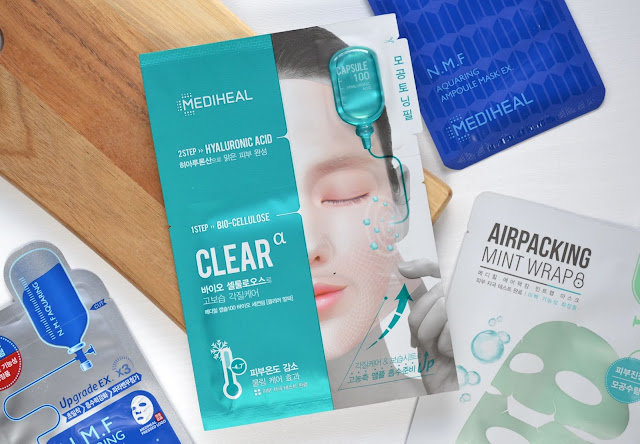 Mediheal Capsule 100 Bio Seconderm Clear Alpha Hyaluronic Acid Mask