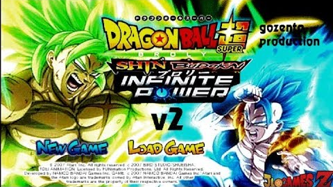 DOWNLOAD!! INCRÍVEL (MOD) SHIN BUDOKAI BROLY IFINITY POWER V2 HD PARA CELULARES ANDROID (PPSSPP)