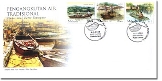 Traditional Water Transport First Day Cover