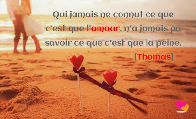 La peine et l'amour d’après Thomas.