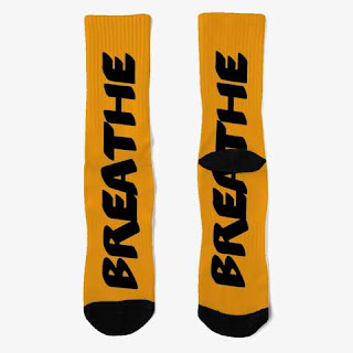 Breathe Crew Socks Amber