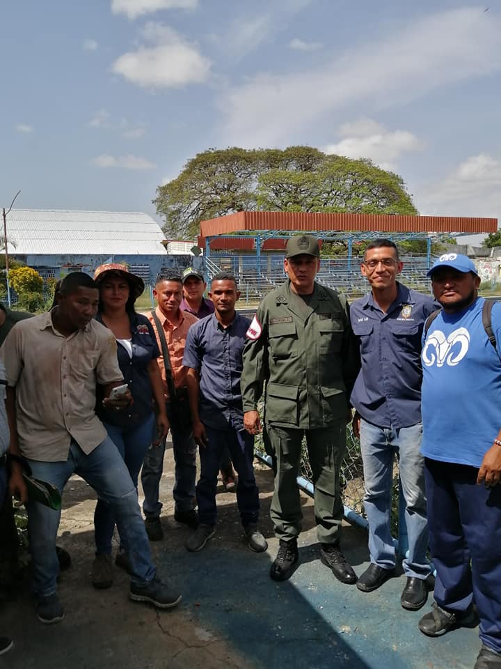 APURE: Inspeccionan áreas deportivas del gimnasio 12 de Febrero