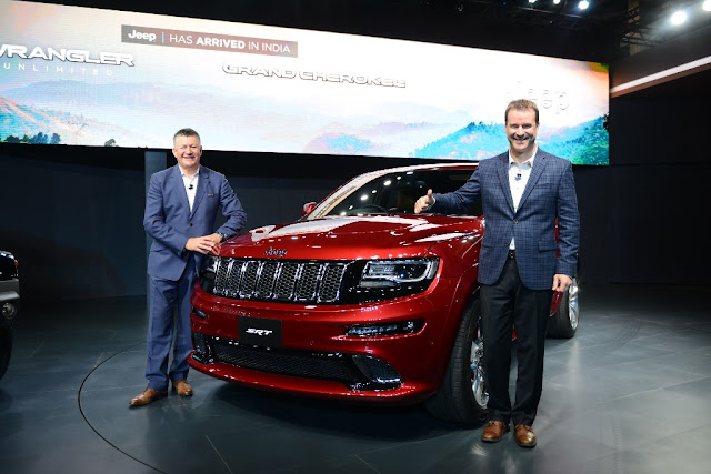 Jeep Grand Cherokee SRT Auto Expo 2016 India