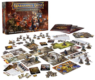 Wayland Games: New Fantasy Warhammer Quest: Shadows Over Hammerhal Boardgame