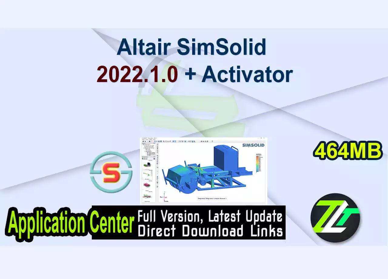 Altair SimSolid 2022.1.0 + Activator