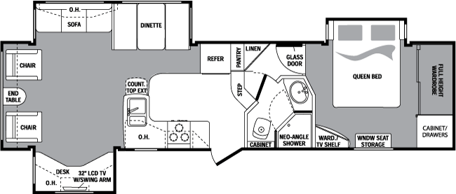 Keystone Cougar Fifth Wheel Floor Plans