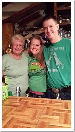 St pats day at Terrys